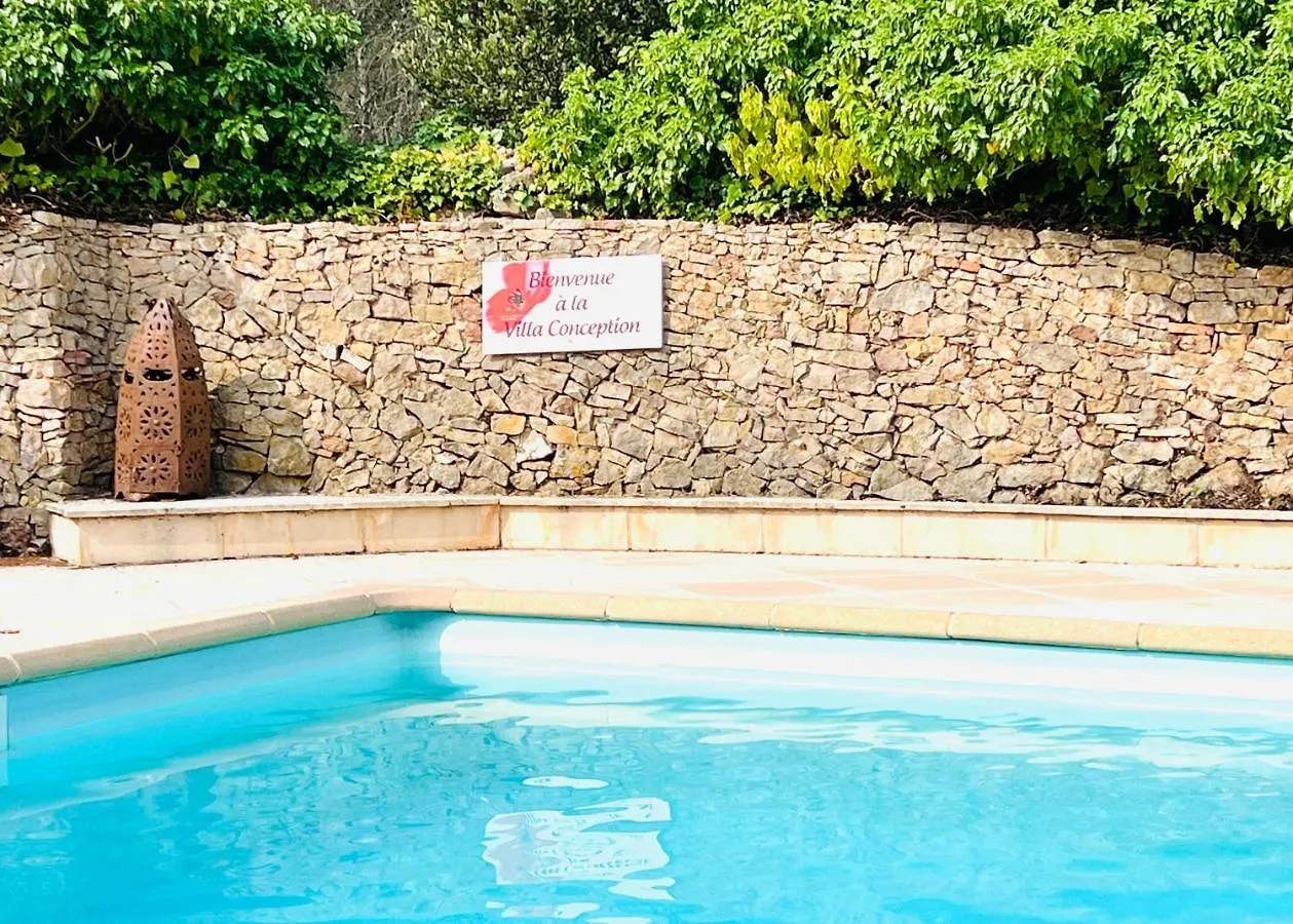 Villa Conception Le Thoronet Hébergement de vacances